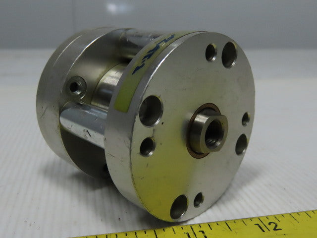 Bimba Flat-1 1-9/16" Bore 1-1/4" Stroke 5/8" Rod Clevis Mount Air Cylinder