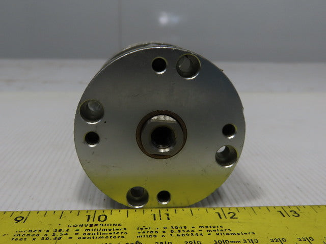 Bimba Flat-1 1-9/16" Bore 1-1/4" Stroke 5/8" Rod Clevis Mount Air Cylinder