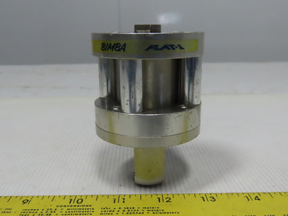 Bimba Flat-1 1-9/16" Bore 1-1/4" Stroke 5/8" Rod Clevis Mount Air Cylinder