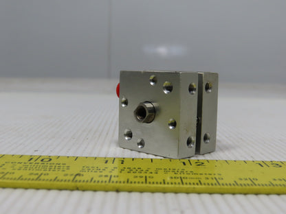 Bimba FSMD-045-H Flat-1 3/4 Bore 1/4" Double Ended Stroke 5/16" Rod Air Cylinder