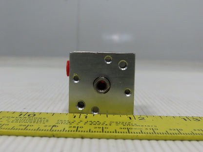 Bimba FSMD-045-H Flat-1 3/4 Bore 1/4" Double Ended Stroke 5/16" Rod Air Cylinder