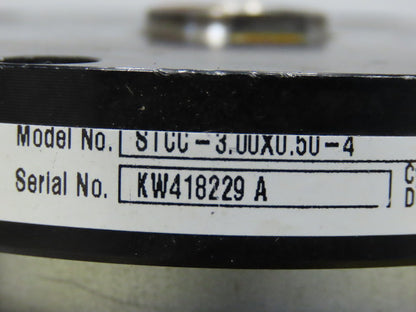 Lin-Act STCC-3.00x0.50-4 3" Bore 1/2" Stroke 7/8" Rod Air Cylinder