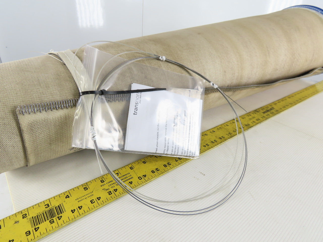 Transnorm TS1500/140 45° Curve Flat Conveyor Belt IR 73" N 42" Pin N' Go