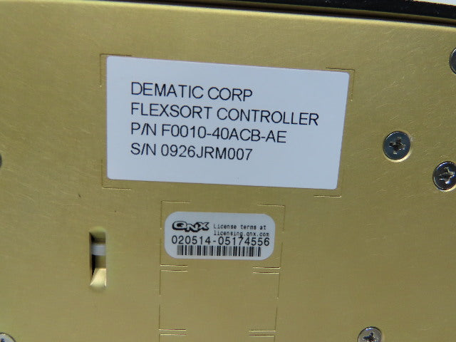 Systel 2003RAP-04 SBX2003 10 Slot Wall Mount Industrial Computer 115/230V