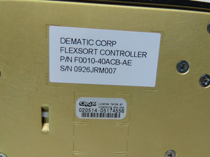 Systel 2003RAP-04 SBX2003 10 Slot Wall Mount Industrial Computer 115/230V