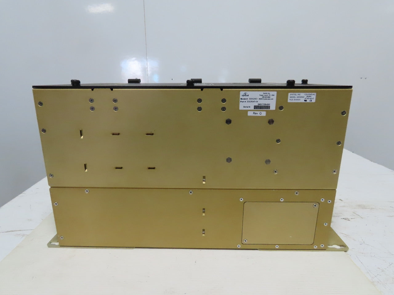 Systel 2003RAP-04 SBX2003 10 Slot Wall Mount Industrial Computer 115/230V