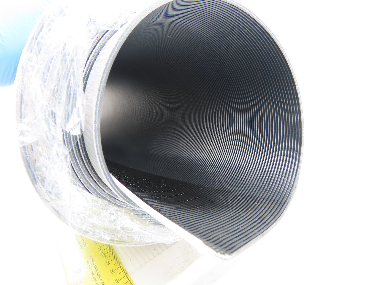 Beltech Flexam EX 10/2 0+A32 20" Longitudinal Ribbed Conveyor Belt 15'4"