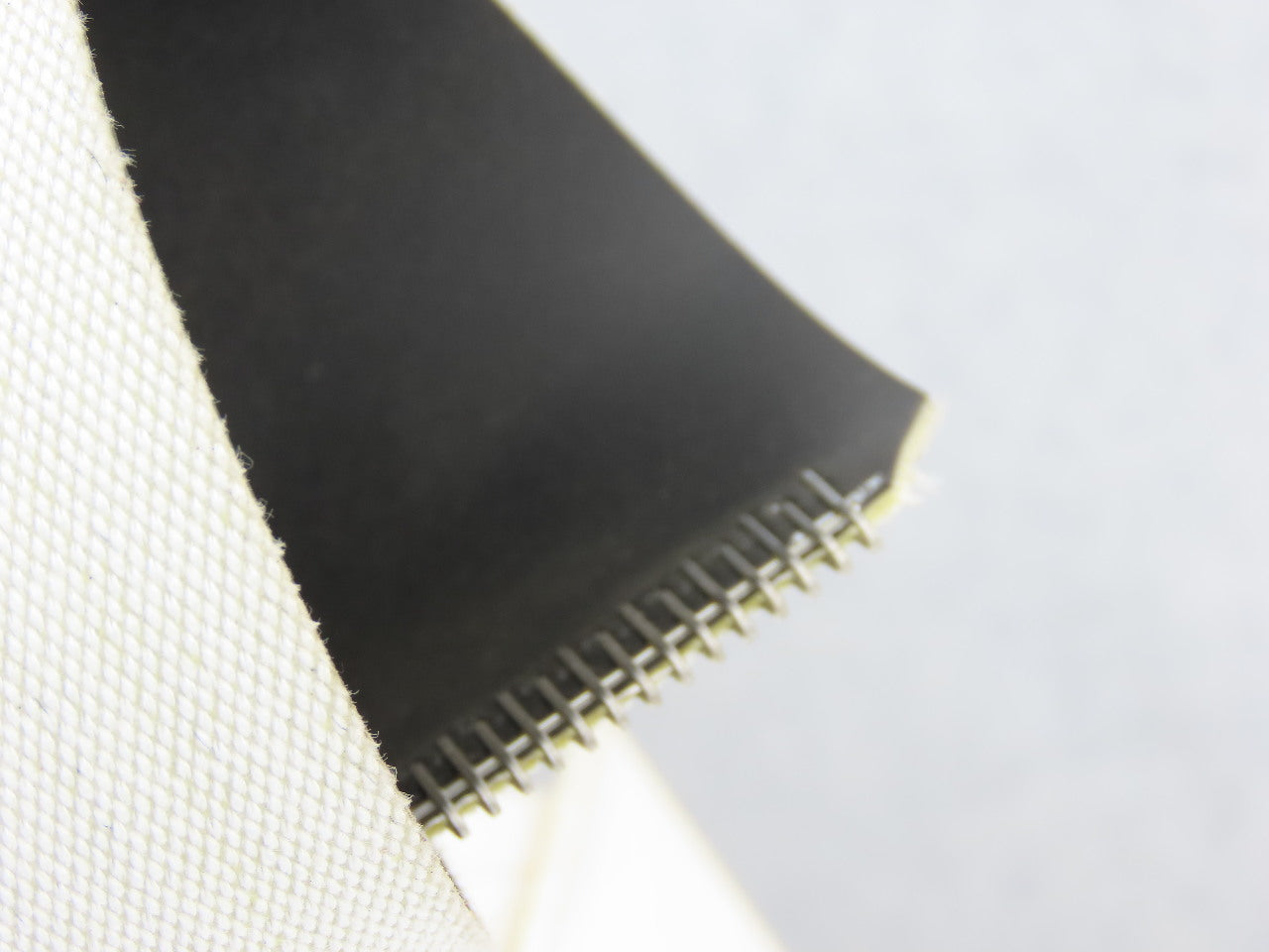 24" Single Ply PVC Woven Back Smooth Top Conveyor Belt 10'-7"