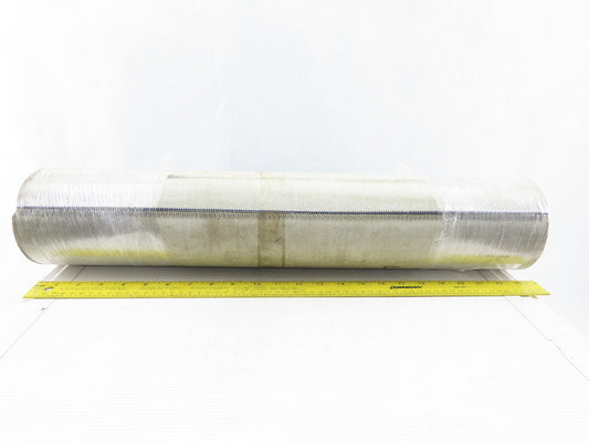 24" Single Ply PVC Woven Back Smooth Top Conveyor Belt 10'-7"