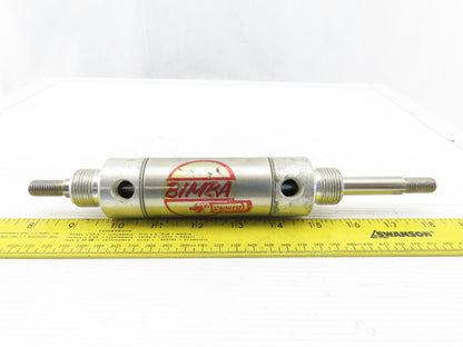 Bimba D-32314-A-1.5 1-9/16" Bore 1-3/4" Double Ended Stroke Air Cylinder