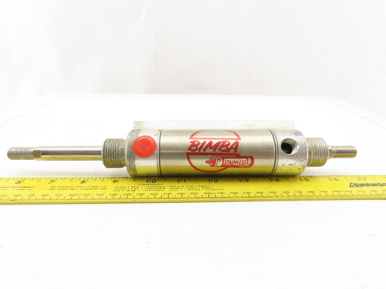Bimba MRS-172-DXDEZ 1-9/16" Bore 2" Double Ended Stroke Air Cylinder
