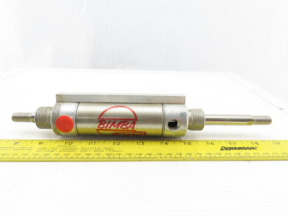Bimba MRS-172-DXDEZ 1-9/16" Bore 2" Double Ended Stroke Air Cylinder