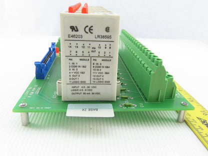 Crouzet 57-464 IDC5BQ 6 Channel I/O Chassis With 6 30VDC Output I/O Modules