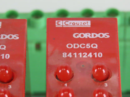 Crouzet 57-464 ODC5Q 6 Channel Output Rack With 60VDC Output Modules