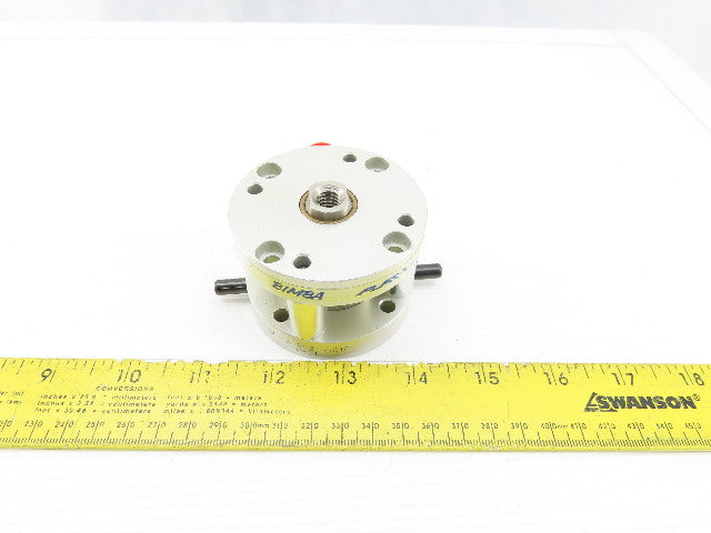 Bimba FO-171-2R Flat-1 1-9/16" Bore 1" Stroke Trunnion Mount Air Cylinder