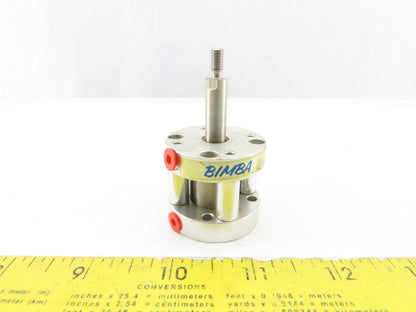 Bimba Flat-1 3/4" Bore 3/4" Stroke Double Acting Air Cylinder