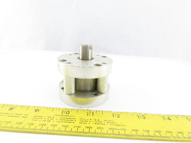 Bimba Flat-1 1-1/2" Bore 1/2" Spring Extend Reverse Stroke Air Cylinder