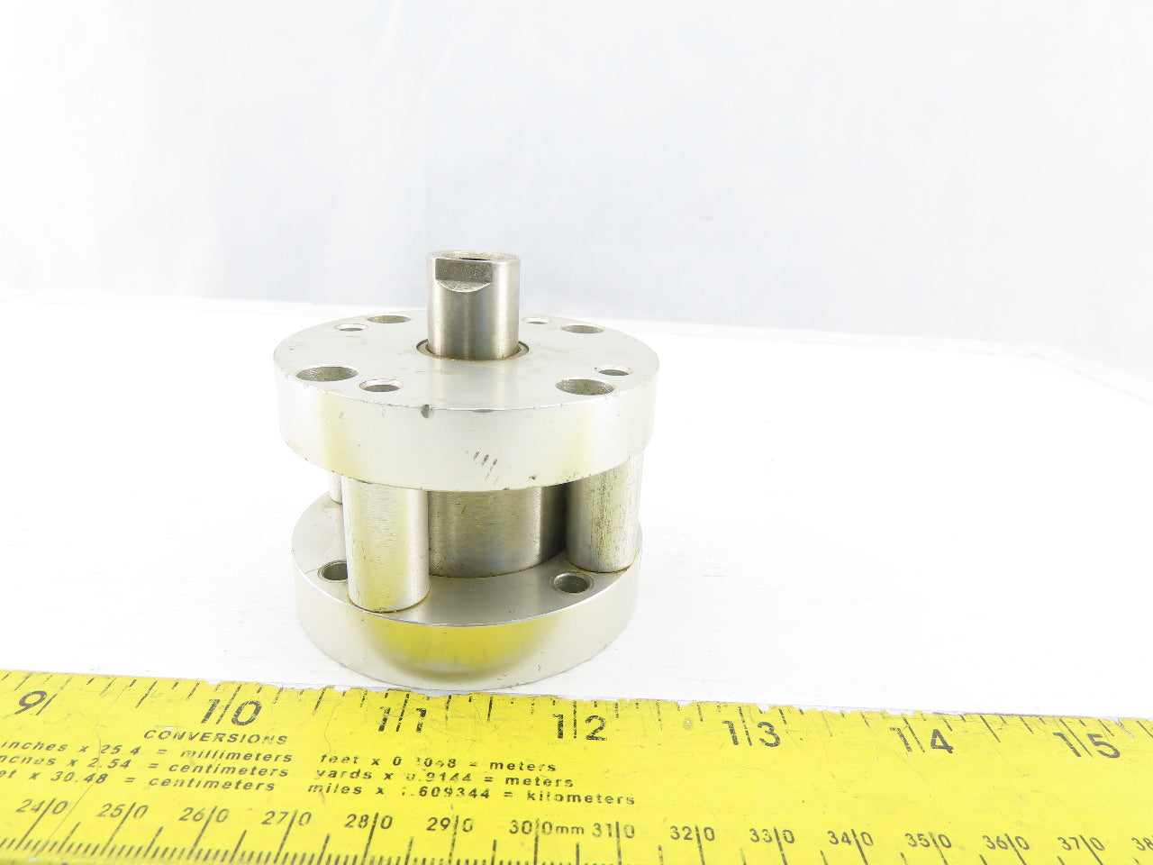 Bimba Flat-1 1-1/2" Bore 1/2" Spring Extend Reverse Stroke Air Cylinder