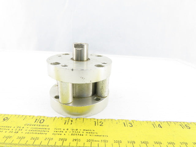 Bimba Flat-1 1-1/2" Bore 1/2" Spring Extend Reverse Stroke Air Cylinder
