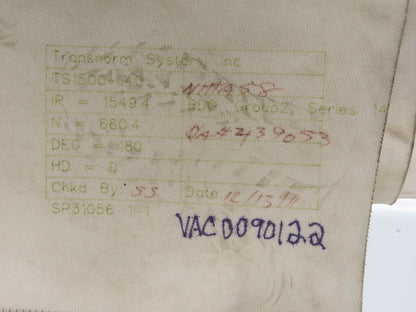Transnorm TS1500-140 180° 27-1/2" W IR=1549.4 N= 660.4 Conveyor Belt