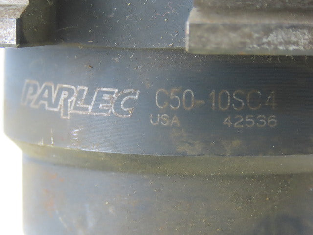 Parlec C50-10SC4 CAT 50 Tool Holder 3" Projection No Nut Lot Of 2