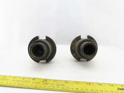 Parlec C50-10SC4 CAT 50 Tool Holder 3" Projection No Nut Lot Of 2