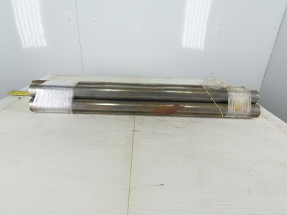 34-3/4" Face 34-3/4" BF 2.19 OD 3/4" Bearing Bore Gravity Roller Lot Of 5