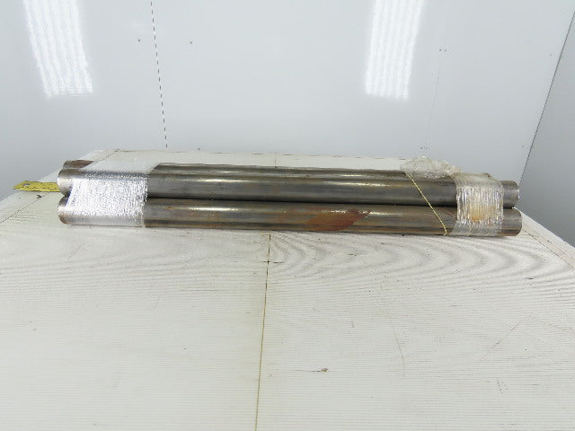 34-3/4" Face 34-3/4" BF 2.19 OD 3/4" Bearing Bore Gravity Roller Lot Of 5