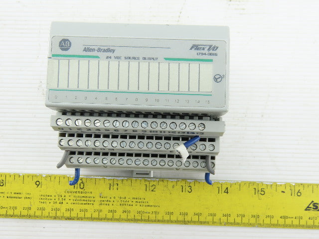 Allen Bradley 1764-OB16 Flex I/O 24 VDC Source Output Lot Of 3
