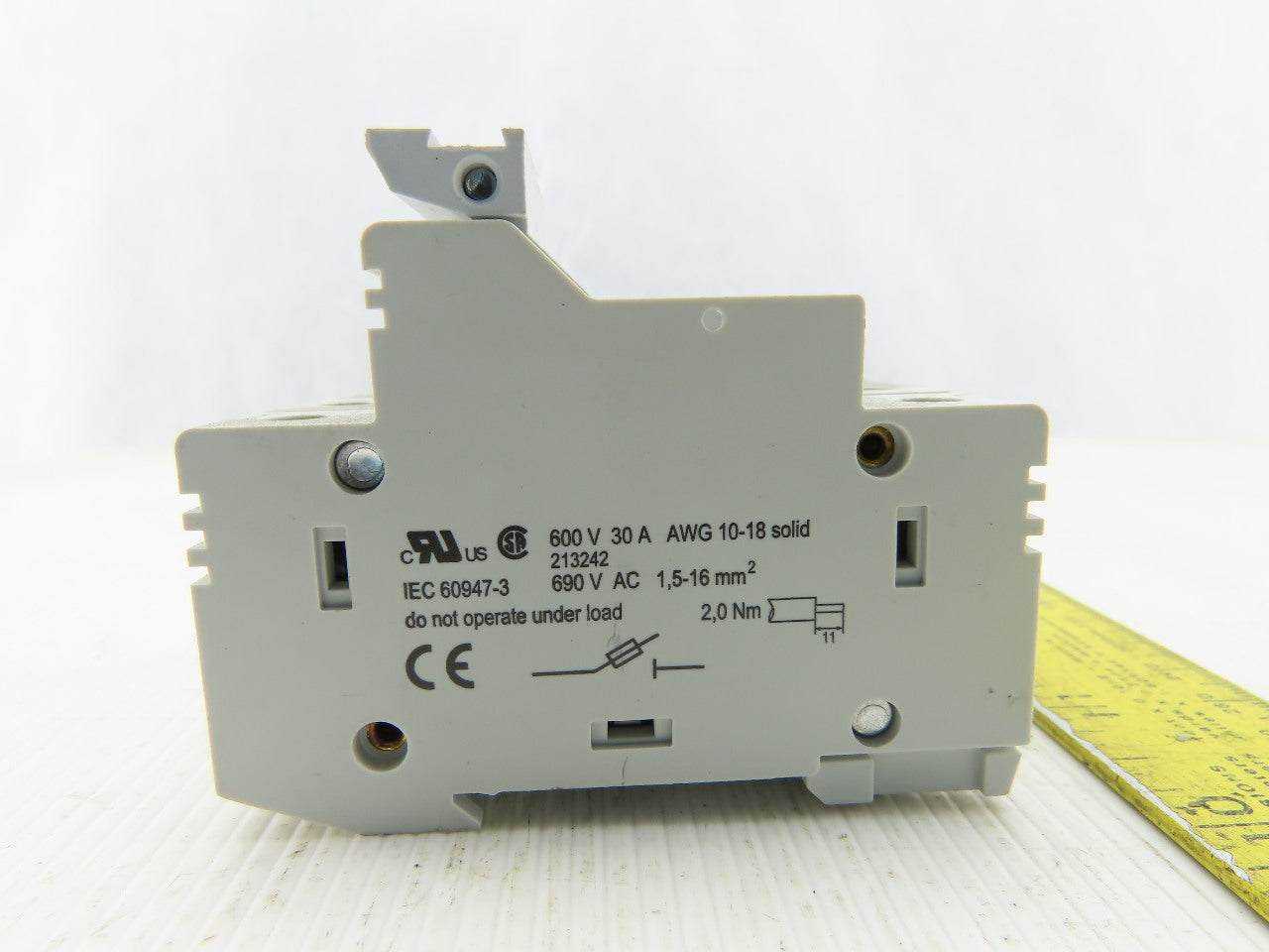 Siemens 3NW7 031 3 Pole 600V 30A Fuse Holder Lot of 2