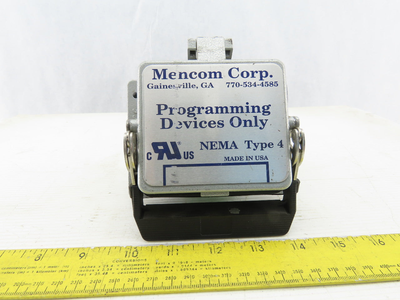 Mencom NEMA 4 Enclosure Panel Mount Terminal Programming Port