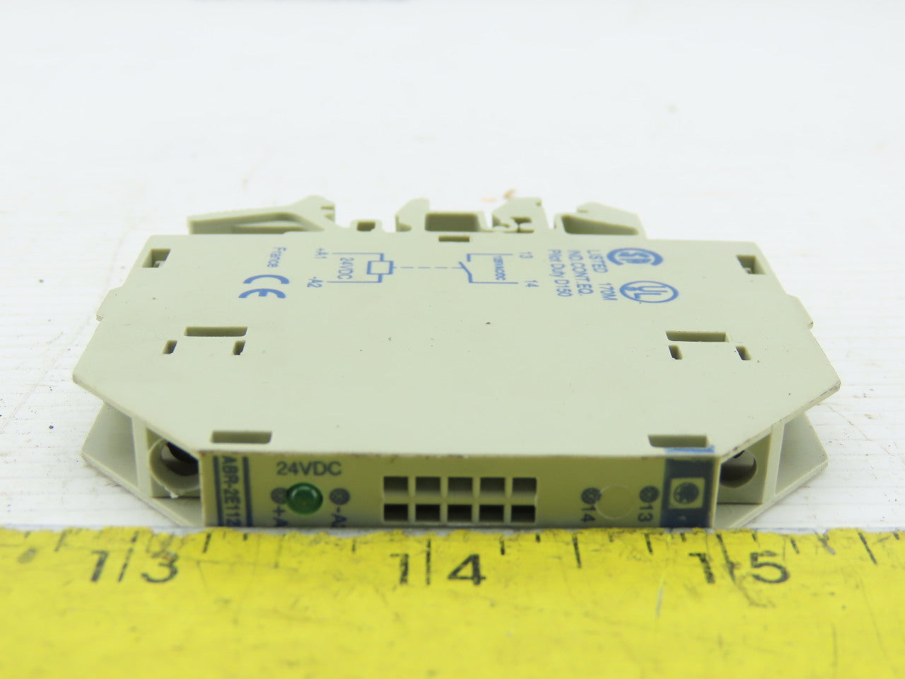 Telemecanique ABR-2E112B 24VDC Input Interface Relay Module