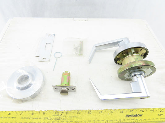 Arrow MLX72 SB 26D 306 R23 Privacy Door Cylindrical Non Locking Lever Set