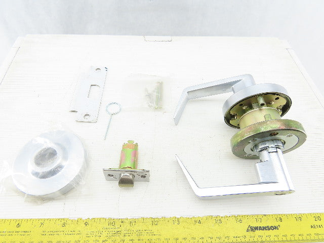 Arrow MLX72 SB 26D 306 R23 Privacy Door Cylindrical Non Locking Lever Set