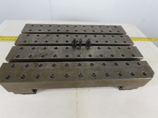 CNC Machine Pallet Shuttle 15-3/4" x 23-1/2" 14-1/2" Way Clearance 1" T Slots