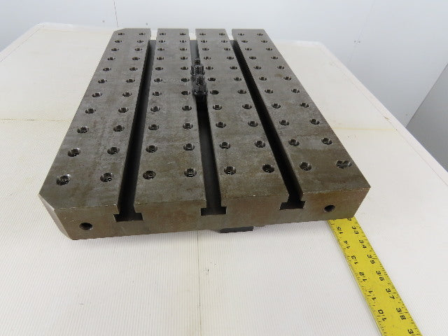 CNC Machine Pallet Shuttle 15-3/4" x 23-1/2" 14-1/2" Way Clearance 1" T Slots