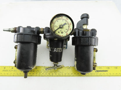 Watts L606-03W M10 3/8" Air Pneumatic Filter Lubricator Regulator