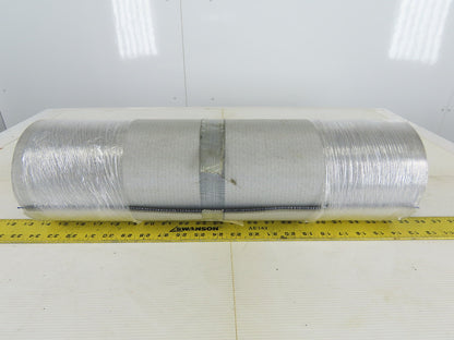 Sparks 20" Woven Back 2 Ply Smooth Top Conveyor Belt 7'5"