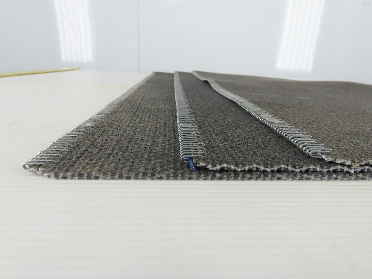 30" Interwoven Rough Conveyor Belt Splice Section 12" Lot Of 3