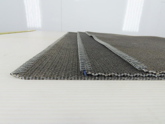 30" Interwoven Rough Conveyor Belt Splice Section 12" Lot Of 3