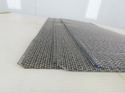 30" Interwoven Rough Conveyor Belt Splice Section 12" Lot Of 3