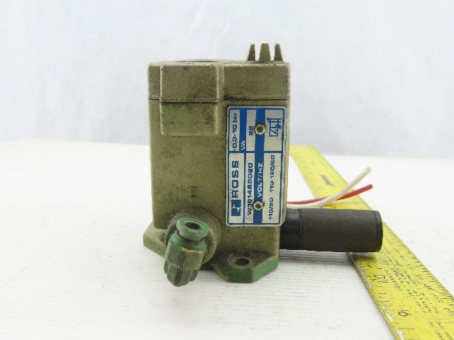Ross W1614B2020 110/120V 50/60Hz 0.3-10Bar 2/2 Pneumatic Valve