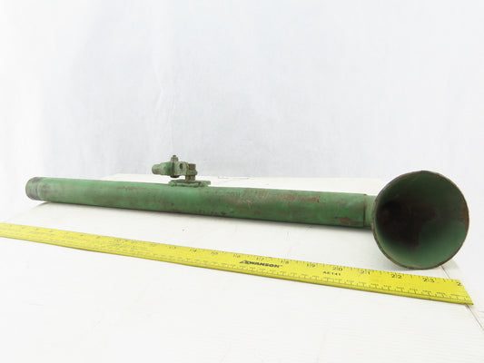 CMF 92-2306 VacuBlast Abrasive Media Sand Blast  Machine Feeder Funnel Tube