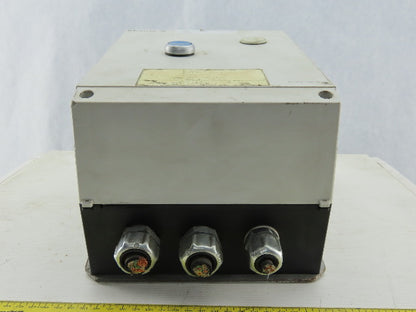 Moeller 230V 1Ph 60Hz 1/3Hp Motor Starter Overload 4A Trip 120V Control Voltage