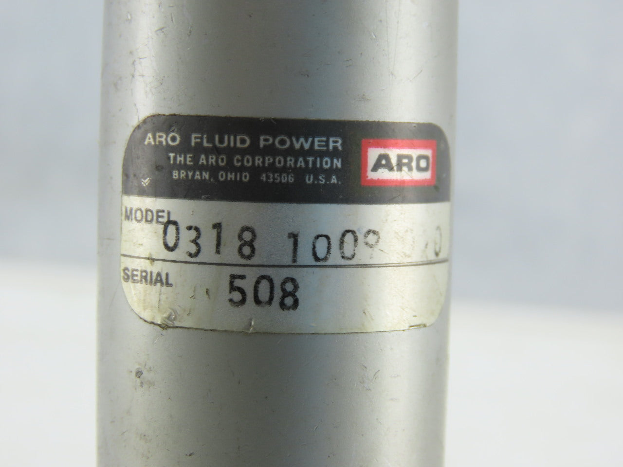 ARO 0318-1009-020 1-3/8" Bore 2" Stroke Double Acting Air Cylinder