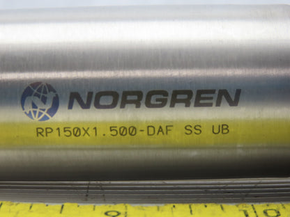 Norgren RP150X1.500-DAF 1-9/16" Bore 1-1/52" Stroke Double Acting Air Cylinder