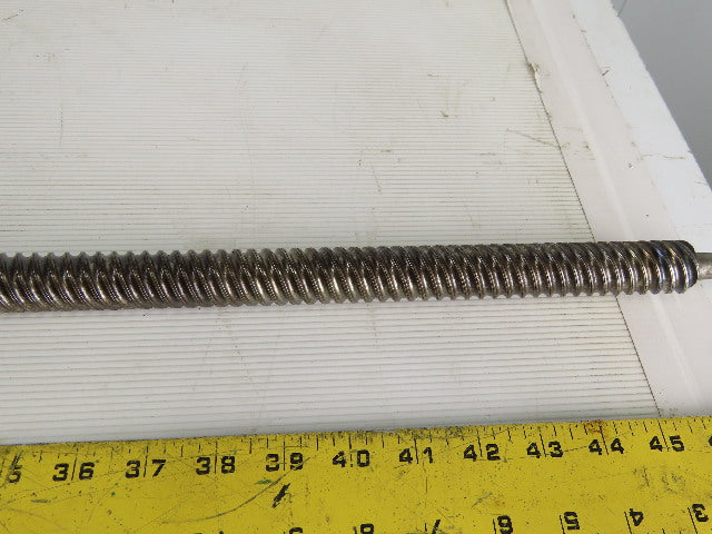 25mm OD Ball Screw 1/4" Large Lead 47" OAL