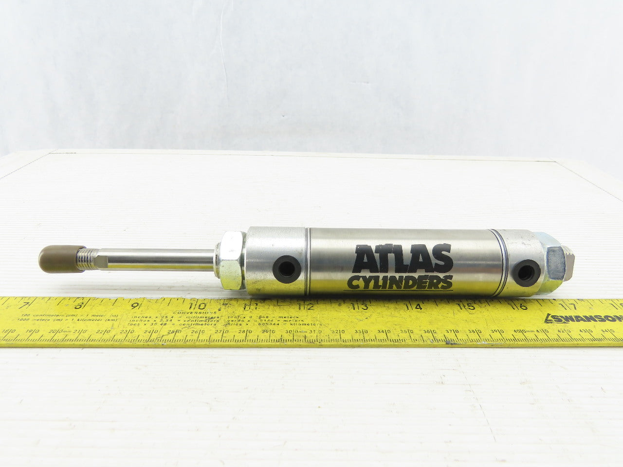 Atlas 1.25DXPSS02.0 1-1/4" Bore 2" Stroke Double Acting Air Cylinder