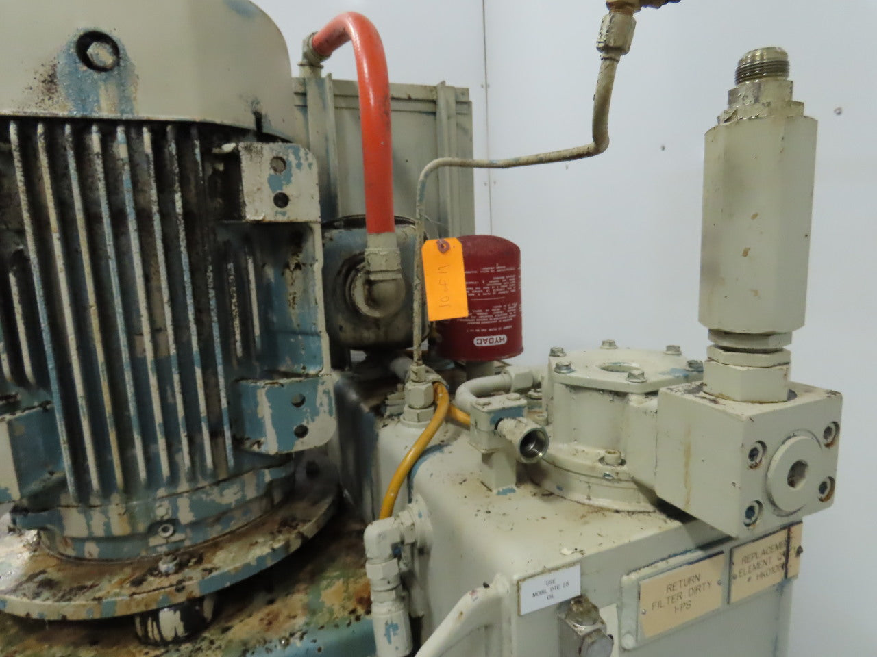 Rexroth 20Hp Hydraulic Power Unit 4000PSI 41GPM Max 60 Gal AA10VS071DR/31R Pump