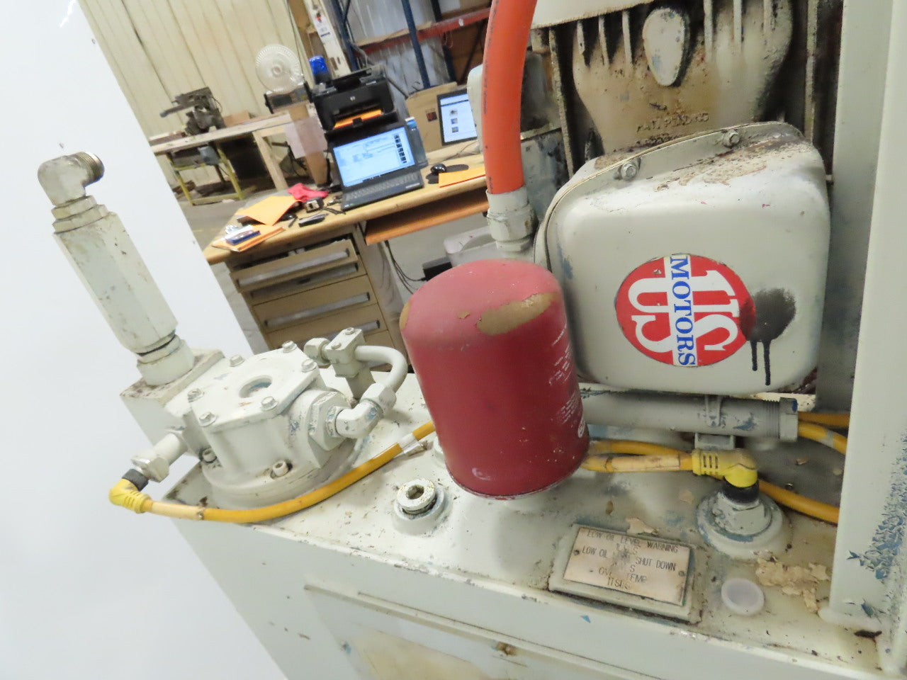 Rexroth 20Hp Hydraulic Power Unit 4000PSI 41GPM Max 60 Gal AA10VS071DR/31R Pump